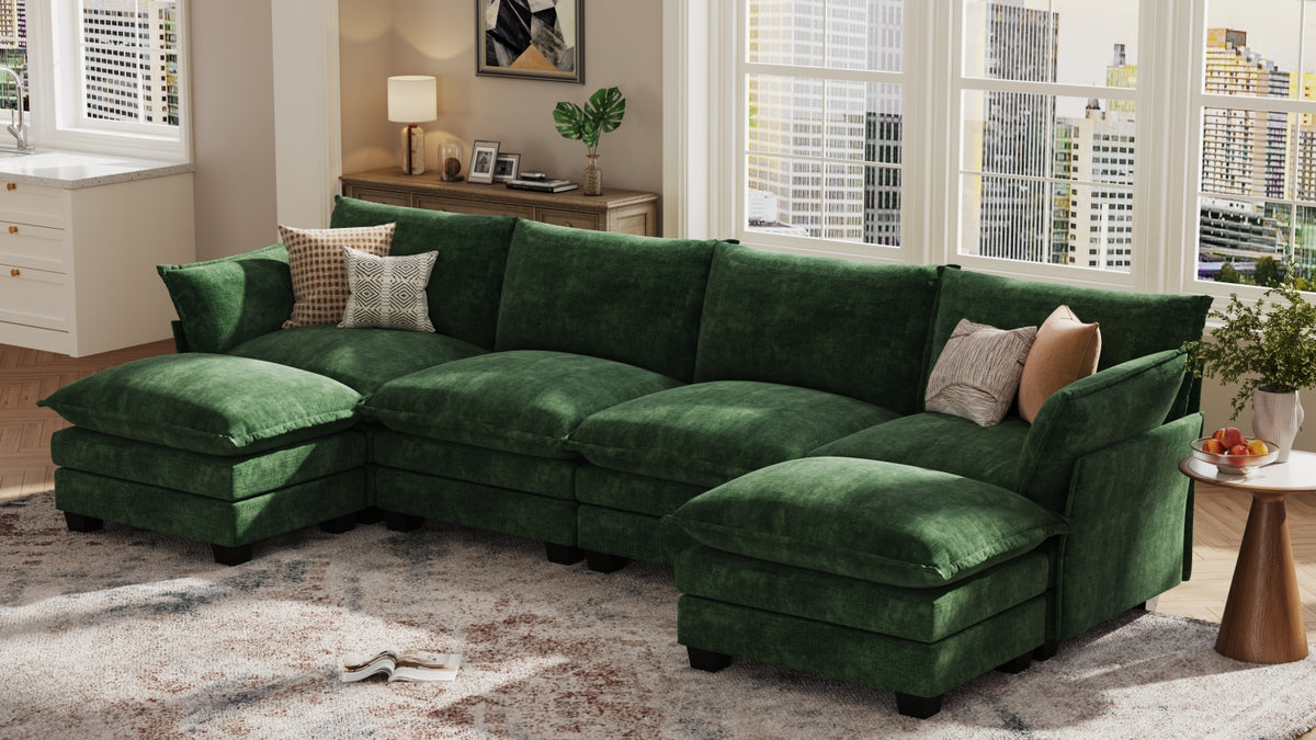 LITTLE PANDA 3 Seats V Shape Modular Sofa