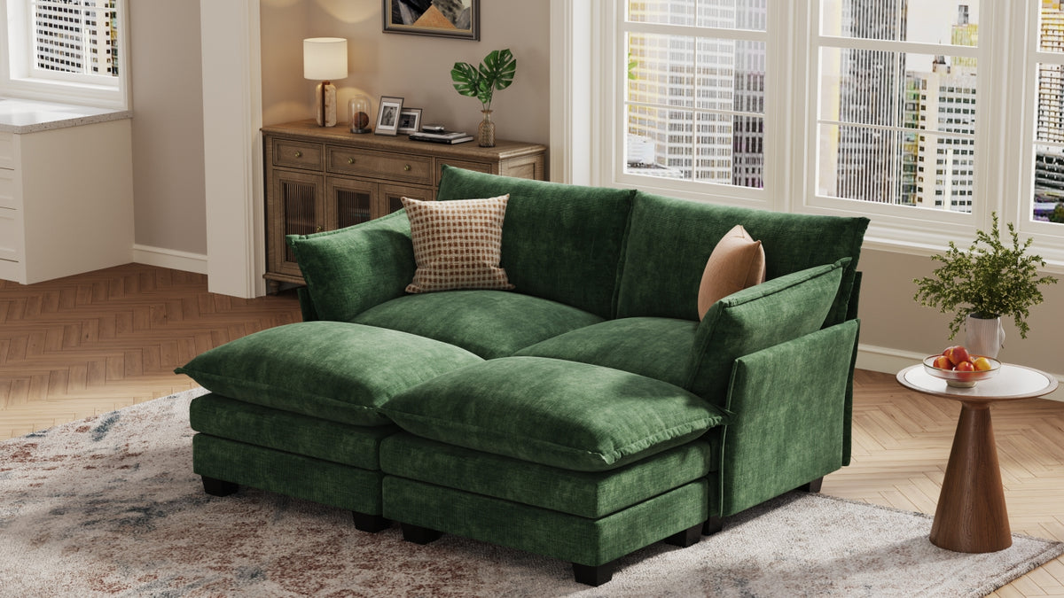 LITTLE PANDA 3 Seats V Shape Modular Sofa