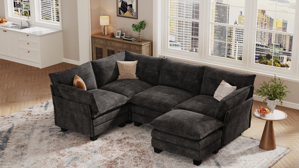 LITTLE PANDA 3 Seats V Shape Modular Sofa