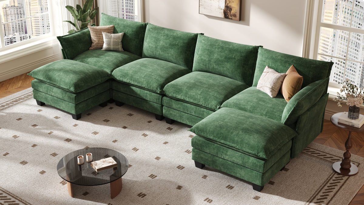 LITTLE PANDA 3 Seats V Shape Modular Sofa
