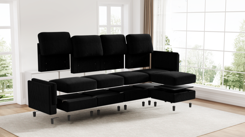 GANDALF 3 Seats Modular Sofa