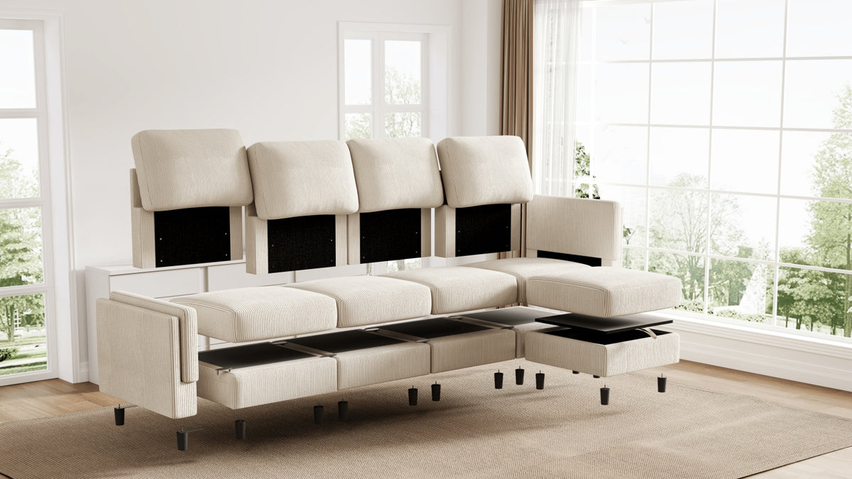 GANDALF 3 Seats Modular Sofa