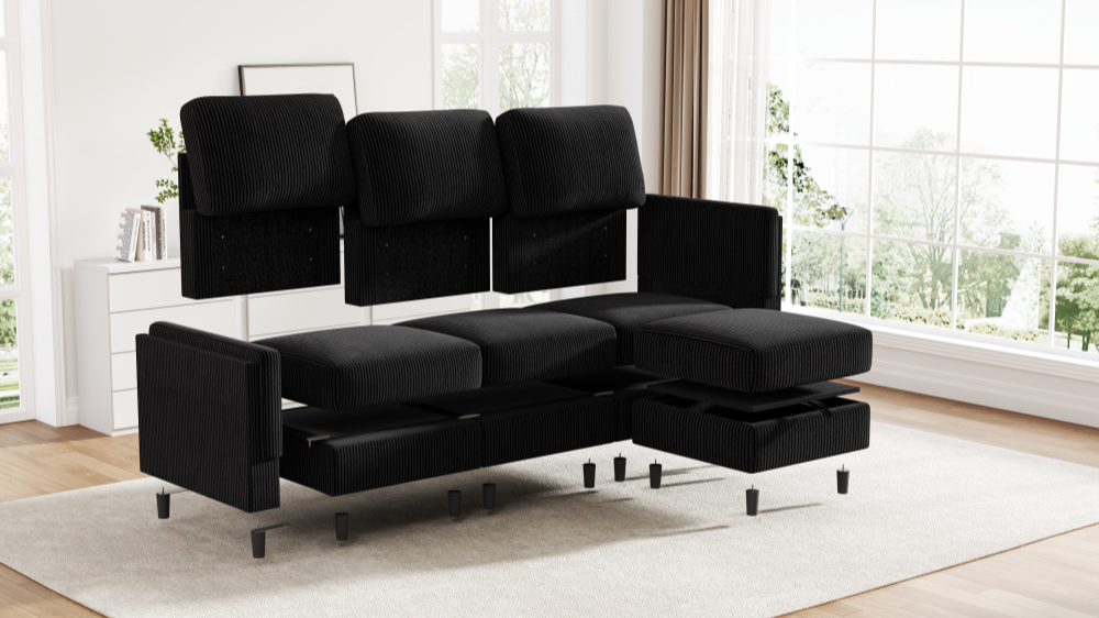 GANDALF 3 Seats Modular Sofa