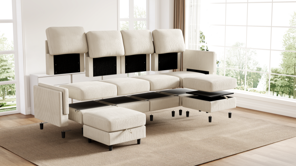 GANDALF 3 Seats Modular Sofa