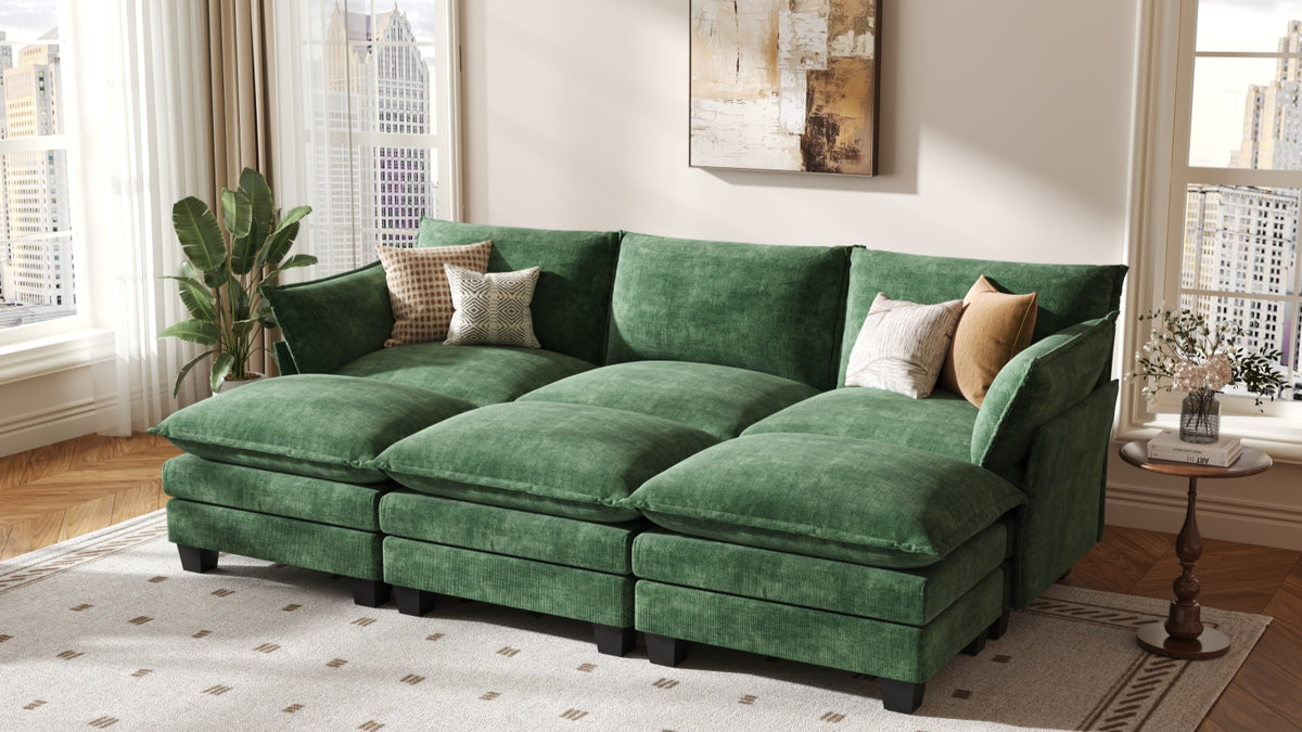 LITTLE PANDA 3 Seats V Shape Modular Sofa
