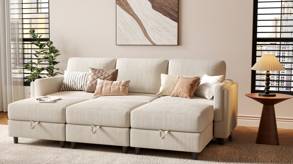 GANDALF 3 Seats Modular Sofa
