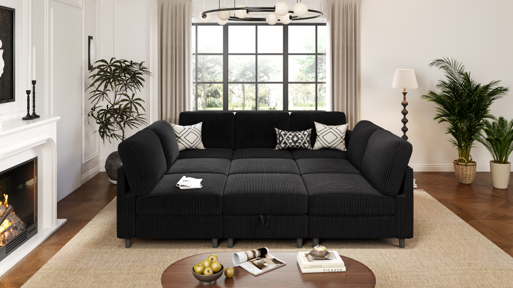 GANDALF 3 Seats Modular Sofa