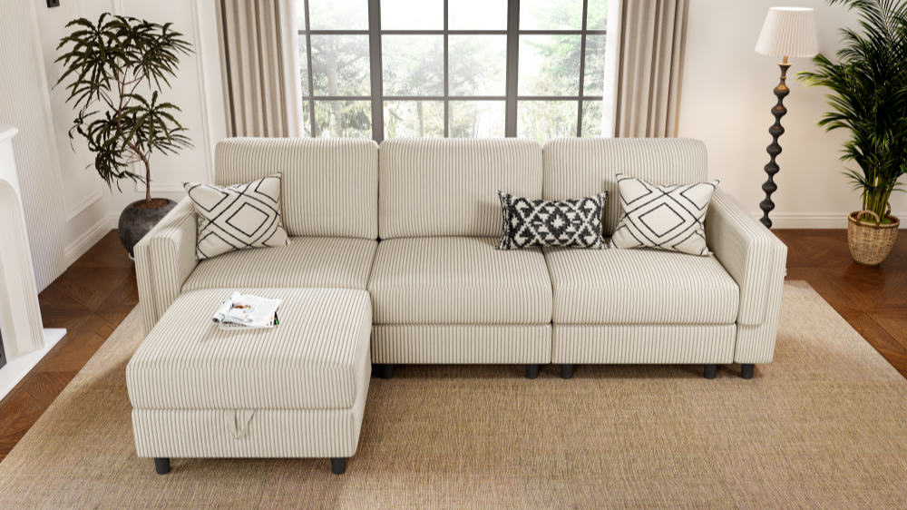 GANDALF 3 Seats Modular Sofa