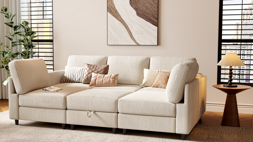 GANDALF 3 Seats Modular Sofa