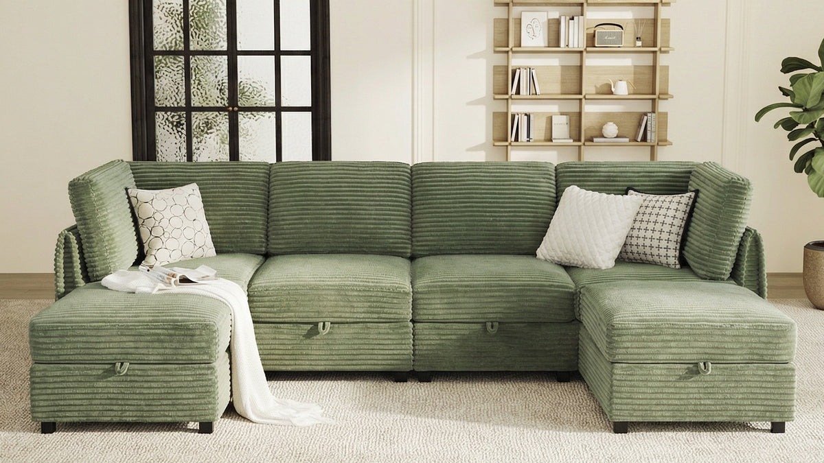LITTLE HAWAII 4 Seats L Shape Modular Sofa