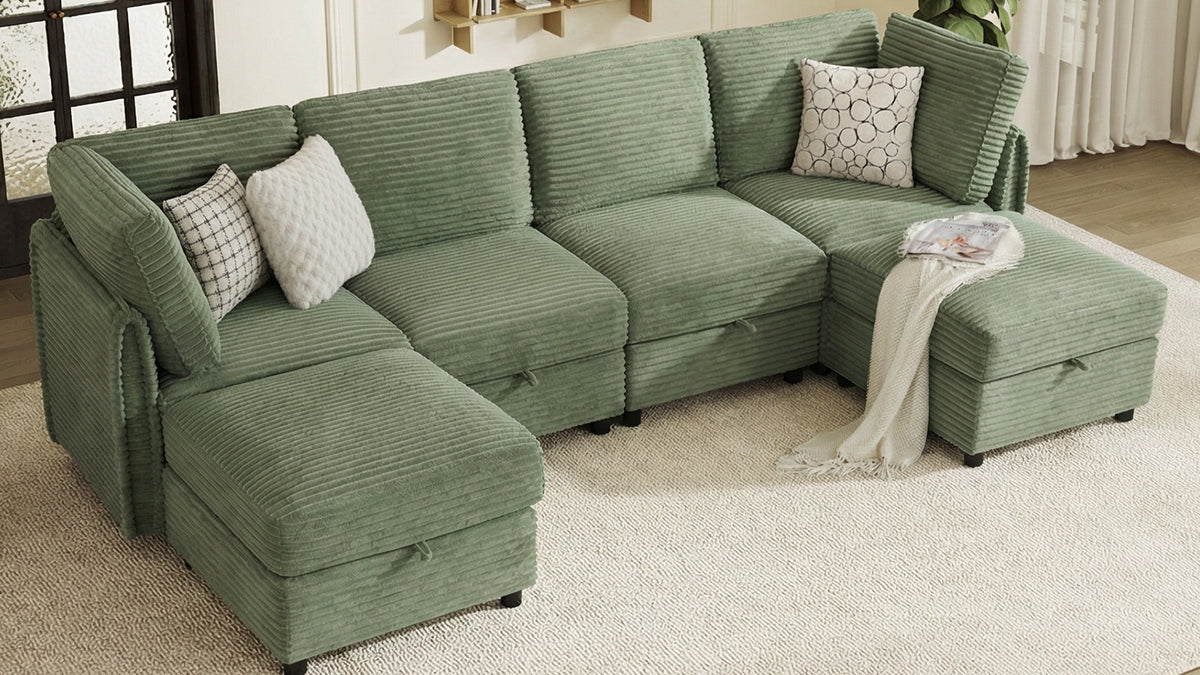LITTLE HAWAII 4 Seats L Shape Modular Sofa