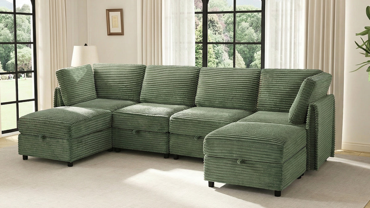 LITTLE HAWAII 4 Seats L Shape Modular Sofa