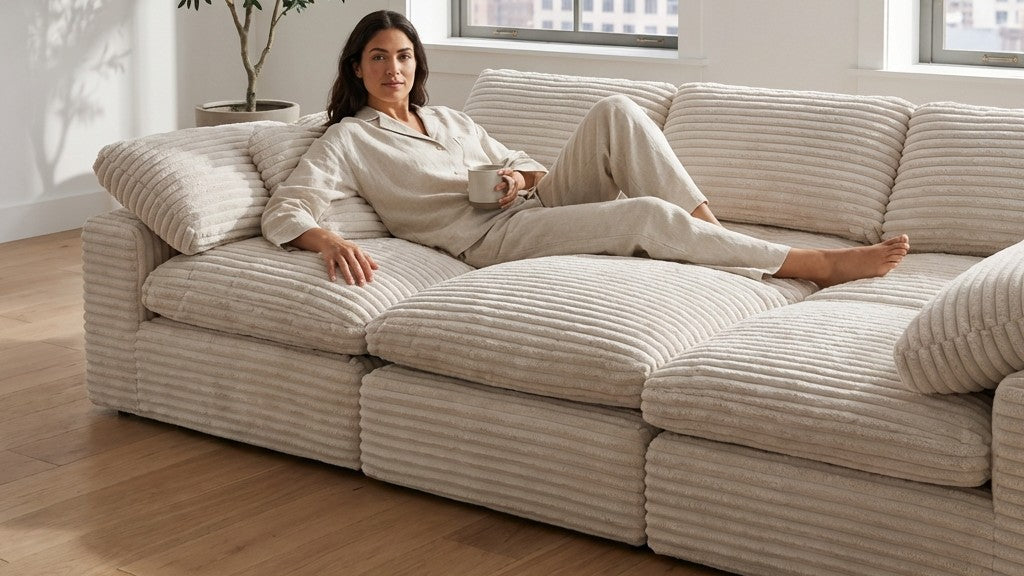 CLOUD 6 Seats Sofa Bed Modular Compressed Sofa