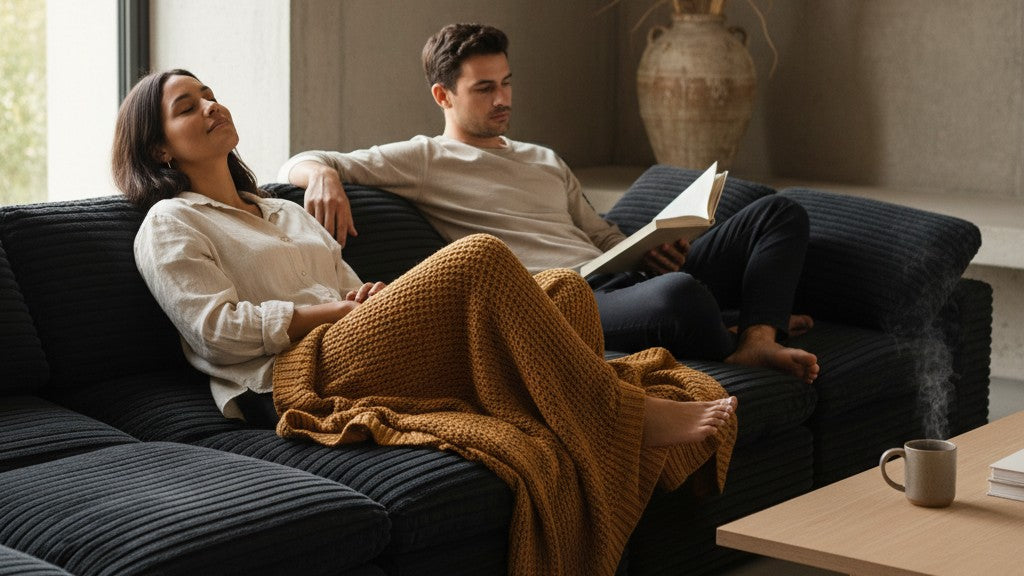 CLOUD 6 Seats U Shape Modular Compressed Sofa