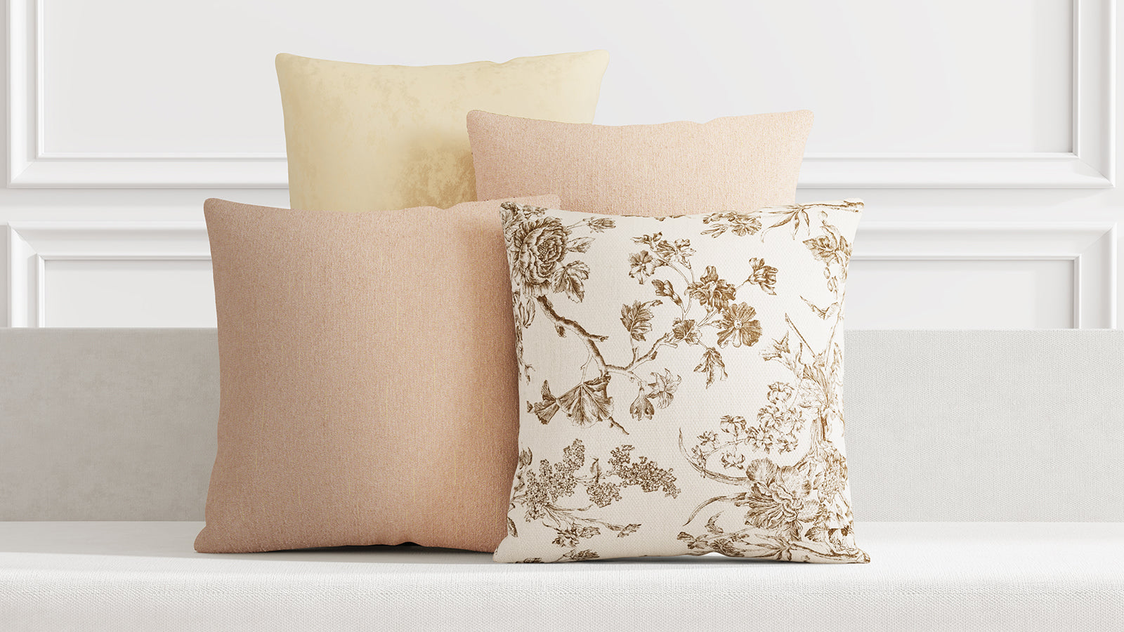 KKL combination throw pillows