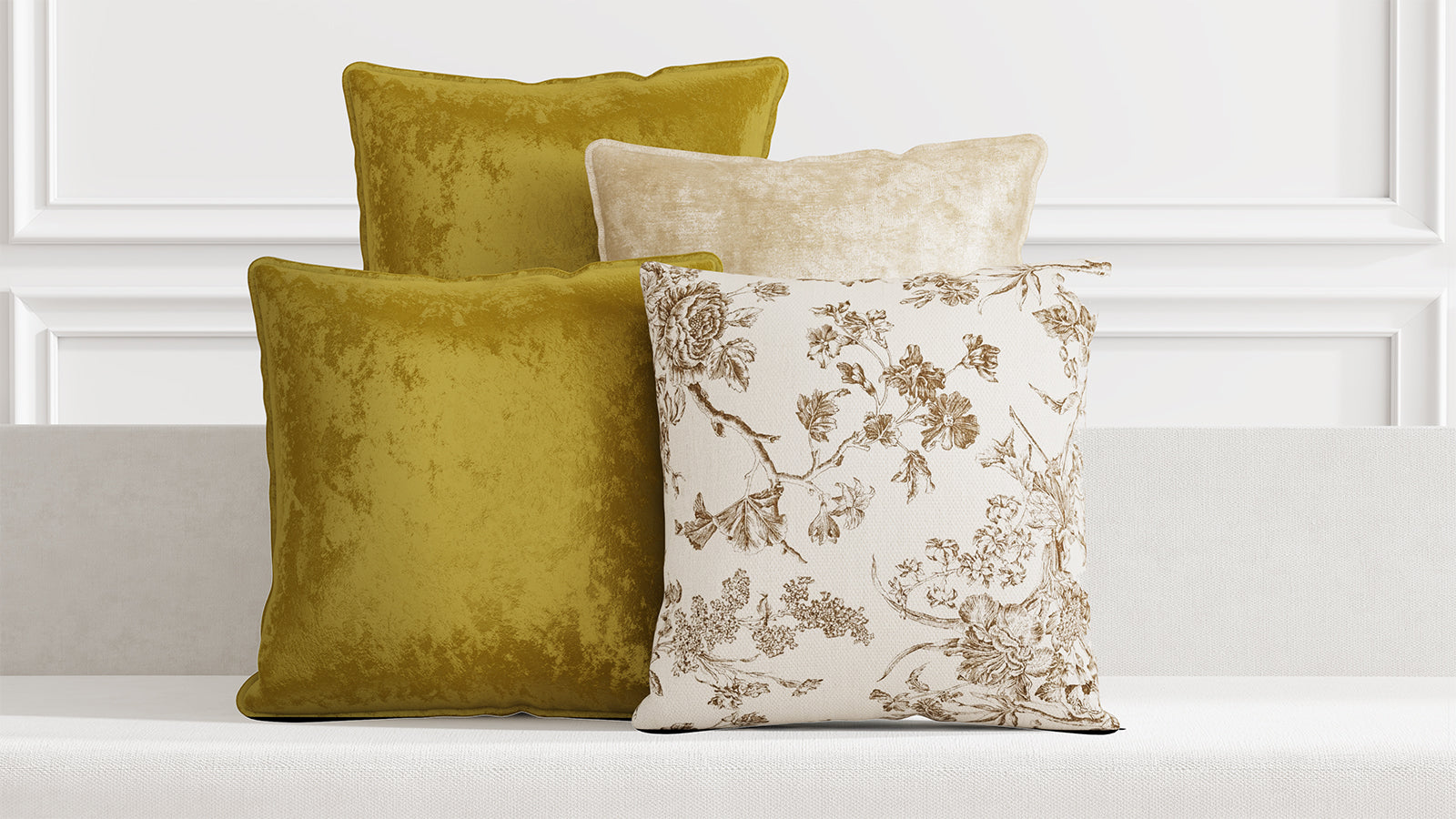 KKL combination throw pillows