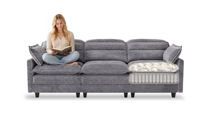 ALEX 7 Seats V Shape Modular Sofa