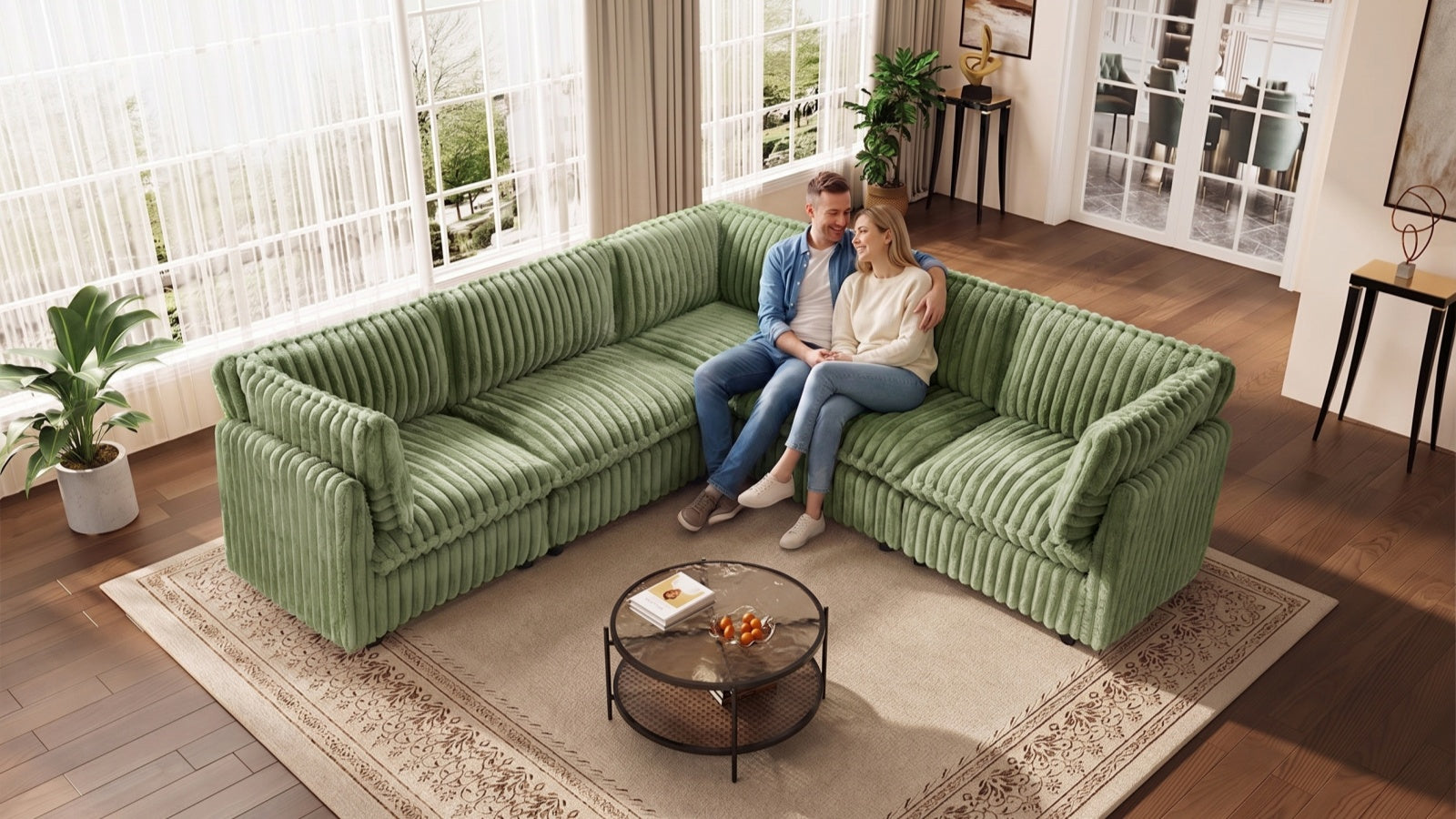 HAWAII PRO 3 Seats Modular Sofa
