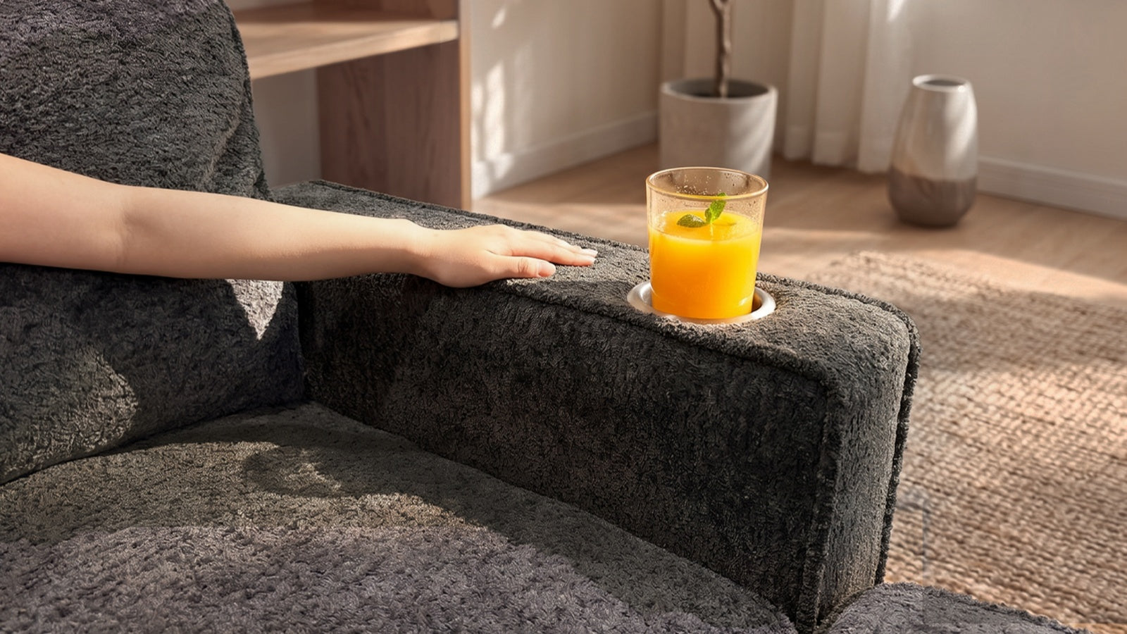 EMMA 4 Seats L Shape Modular Sofa