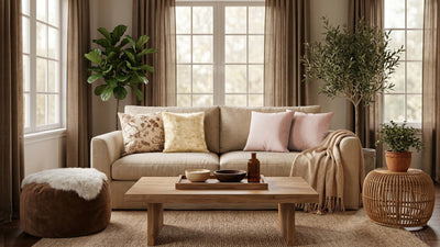 KKL Blossom Grace Throw Pillows