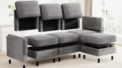 GANDALF 3 Seats Modular Sofa