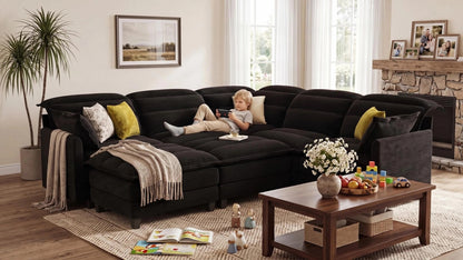 ALEX 7 Seats V Shape Modular Sofa