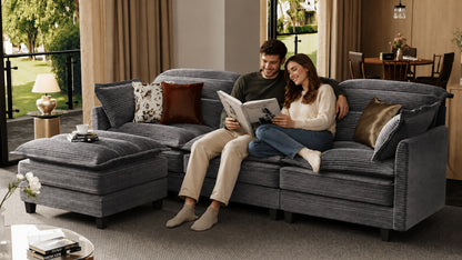 ALEX 7 Seats V Shape Modular Sofa