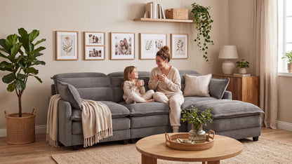 ALEX 7 Seats V Shape Modular Sofa