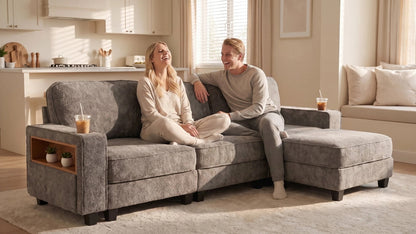 EMMA 4 Seats L Shape Modular Sofa
