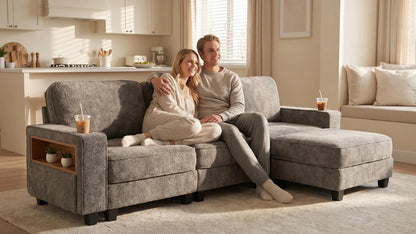 EMMA 4 Seats L Shape Modular Sofa