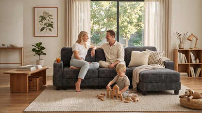 EMMA 4 Seats L Shape Modular Sofa