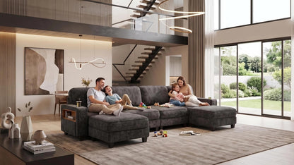 EMMA 4 Seats L Shape Modular Sofa