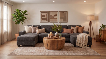 EMMA 4 Seats L Shape Modular Sofa