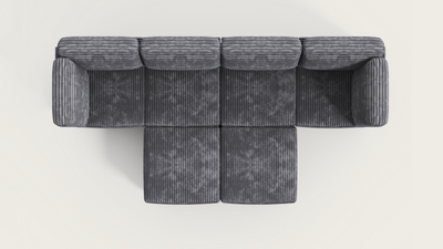 LITTLE HAWAII 4 Seats L Shape Modular Sofa