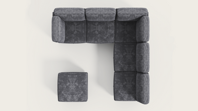 LITTLE HAWAII 4 Seats L Shape Modular Sofa