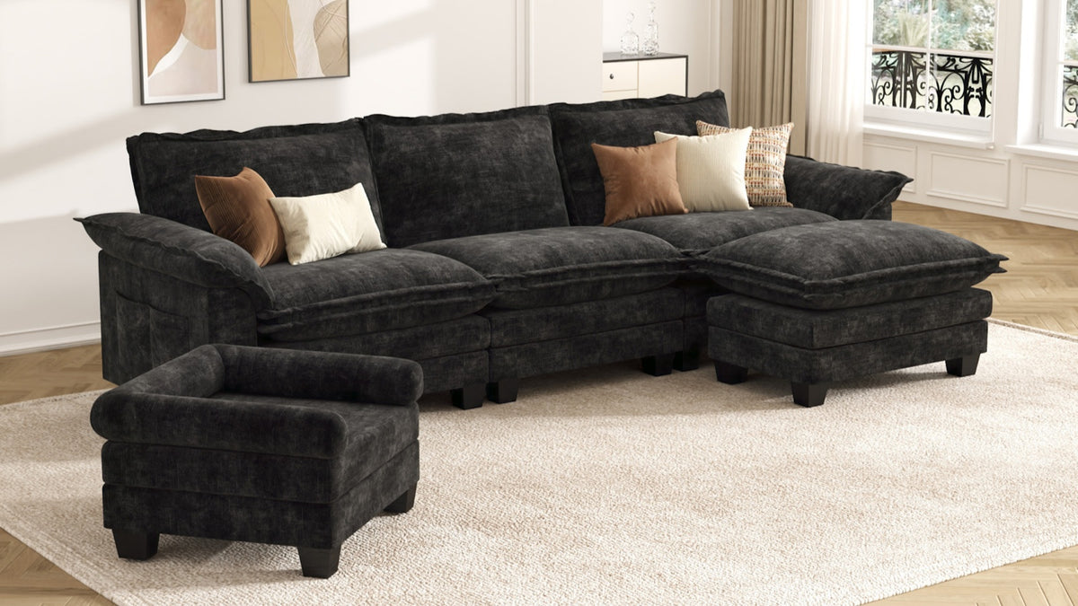KKL 2-in-1 Removable Base Pet Couch