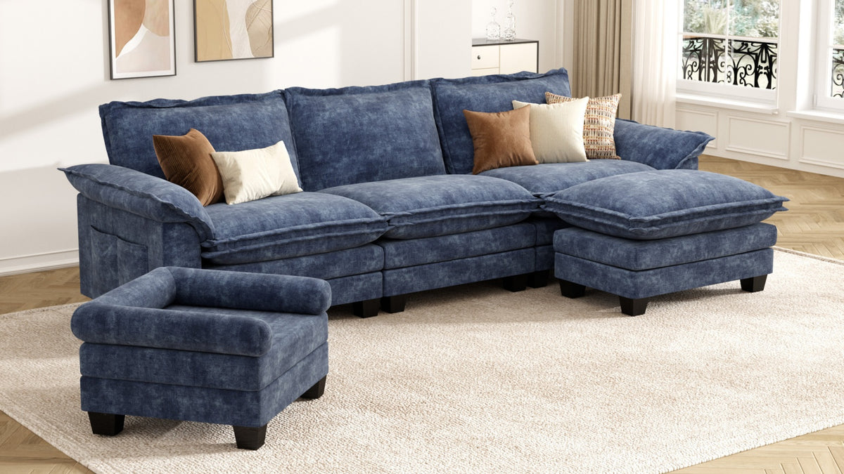 KKL 2-in-1 Removable Base Pet Couch