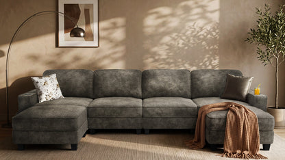 EMMA 4 Seats L Shape Modular Sofa