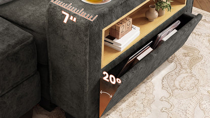 EMMA 4 Seats L Shape Modular Sofa
