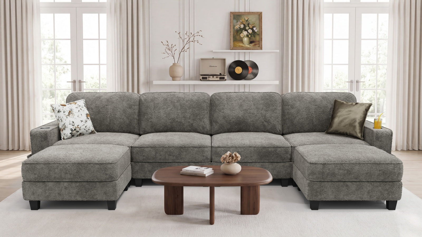 EMMA 4 Seats L Shape Modular Sofa
