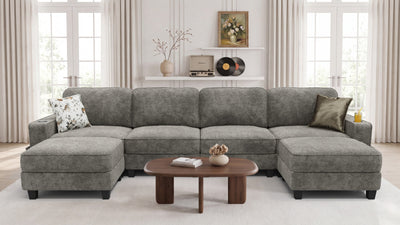 EMMA 6 Seats U Shape Modular Sofa