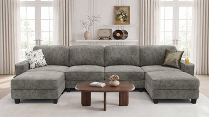 EMMA 4 Seats L Shape Modular Sofa