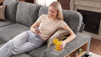EMMA 4 Seats L Shape Modular Sofa