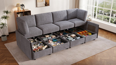 LITTLE HAWAII 4 Seats L Shape Modular Sofa