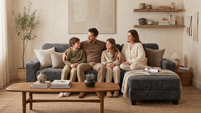 EMMA 4 Seats L Shape Modular Sofa