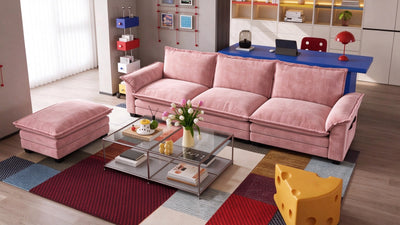 PANDA 6 Seats U Shape Modular Sofa