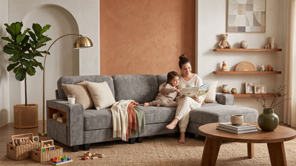EMMA 4 Seats L Shape Modular Sofa