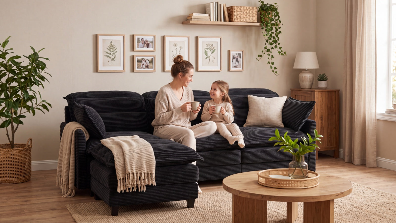 ALEX 7 Seats V Shape Modular Sofa