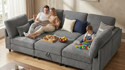 GANDALF 3 Seats Modular Sofa