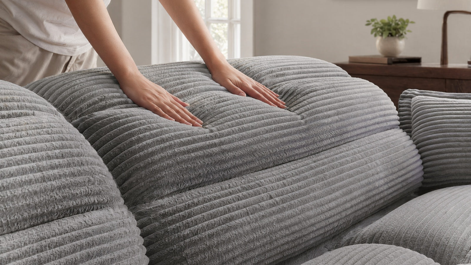 ALEX 7 Seats V Shape Modular Sofa